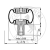SK 19-4 G1/8 | Continental ContiTech ตัวกระตุ้นอากาศแบบปลอก