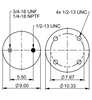 9 10-17,5 P 904 | ContiTech Ressort pneumatique pour camion Rowe