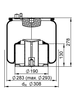 4884 N1 P07 | ContiTech-lugveer vir MAN TGA ALV 13/6.5-vragmotor