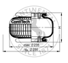 FS 120-12 CI G3/4 | Continental ContiTech Servomotor de aer cu o singură convoluție