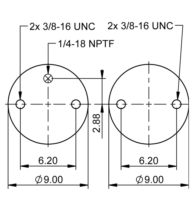 FS 330-11 468, የእሳት ድንጋይ W01-358-7009 ይተካዋል | ኮንቲቴክ የአየር ጸደይ
